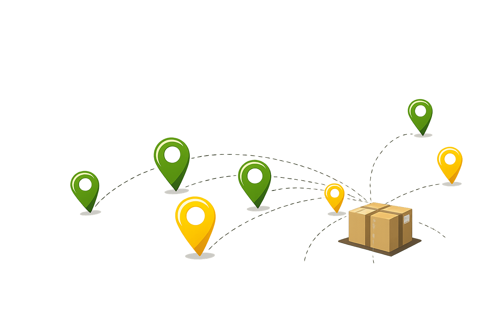 Easy access to nationwide delivery network